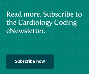 Tilt Table Coding Cardiology Reader Question