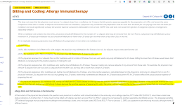 Wiki - Allergy antigen billing | Medical Billing and Coding Forum - AAPC
