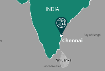 Chennai Office Map
